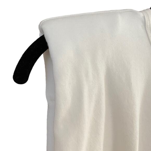 Culpos X INC Padded Shoulder Tank White Size Small - Picture 5 of 7